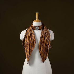 Bagh modal silk pendant necklace scarf 68 - handcrafted