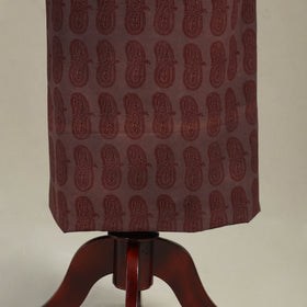 Brown - bagh patchwork cotton unstitched kurta material