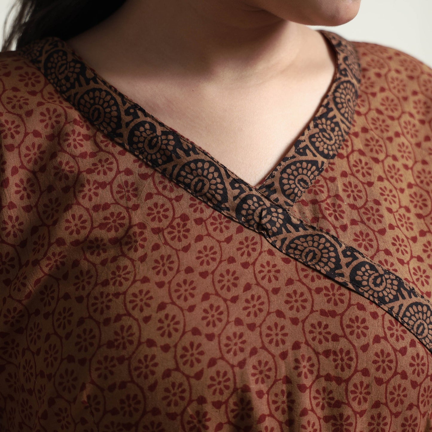  Bagh Block Printed Cotton Dress 