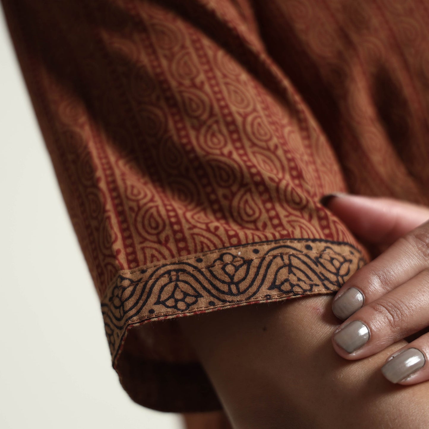  Bagh Block Printed Cotton Dress 