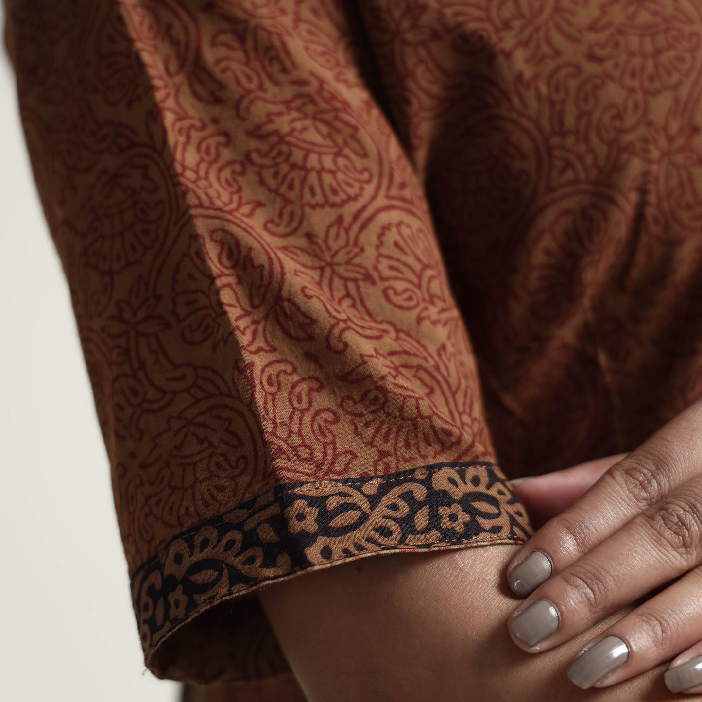  Bagh Block Printed Cotton Dress 