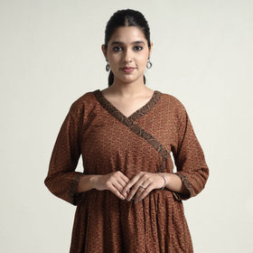  Bagh Block Printed Cotton Dress 