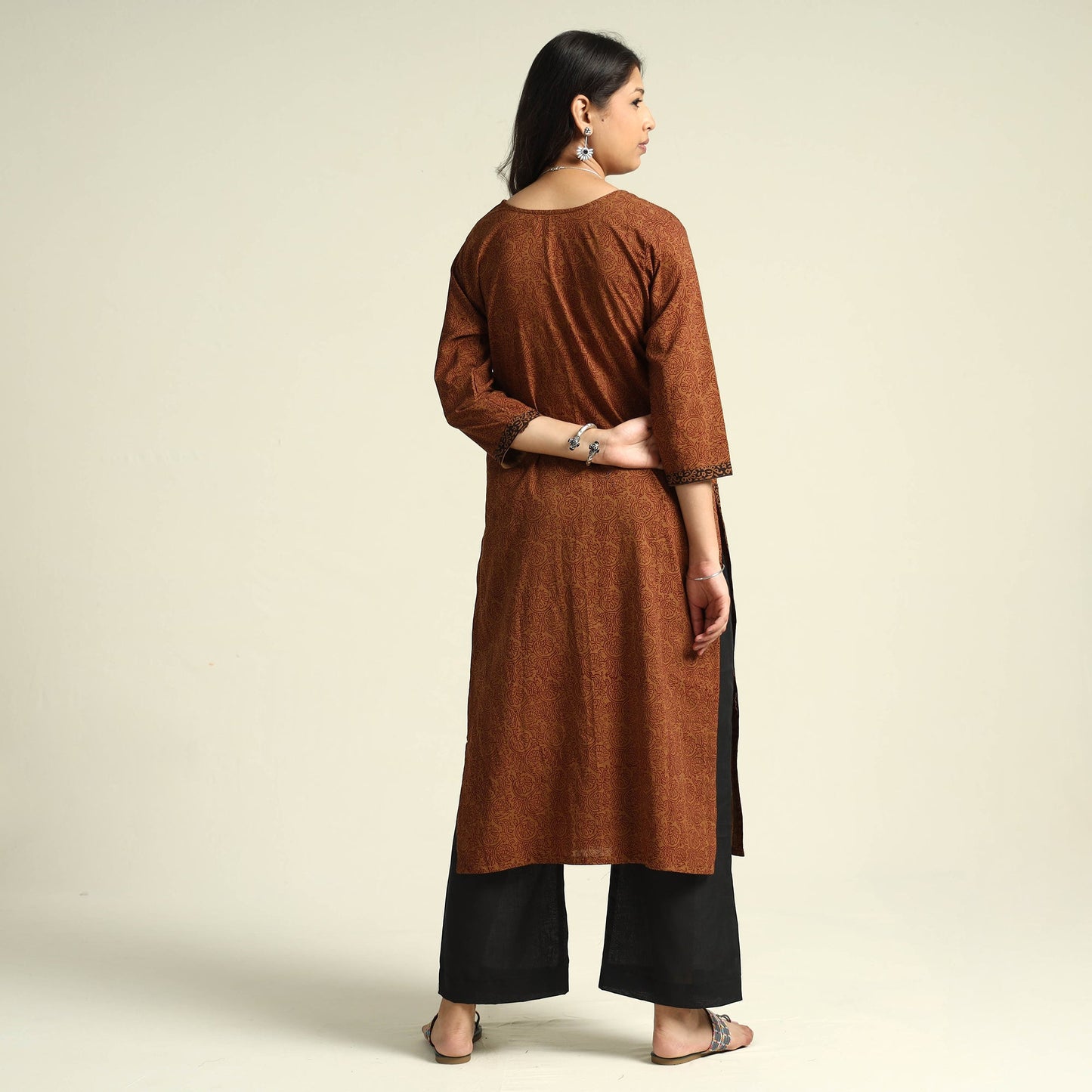 Mangalagiri Kurta with Palazzo Set
