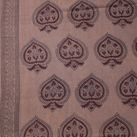  Bagh Block Printed Merino Wool Handloom Fabric 