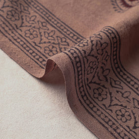  Bagh Block Printed Merino Wool Handloom Fabric 