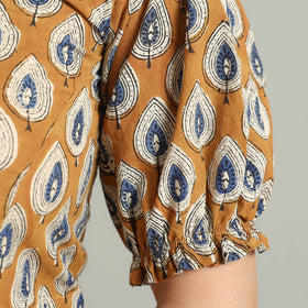 Buy Bagru Block Printed Cotton Stitched Blouse 04 Online at iTokri.com
