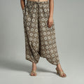 Buy Bagru Block Print Cotton Elasticated Harem Pant