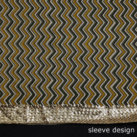  Brown Bagru Dabu Block Printed Cotton Kurta Material