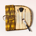 Multipurpose Segmented Make-up Brush Wrap Pouch/Case 