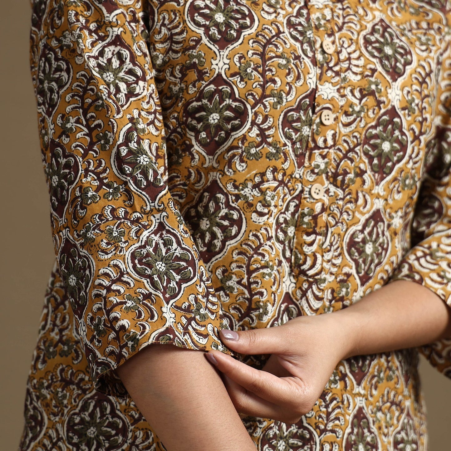 bagru print kurta