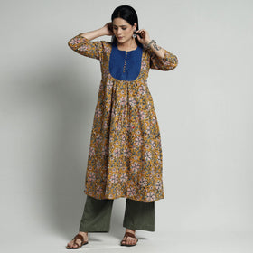 Bagru Kurta with Palazzo Set