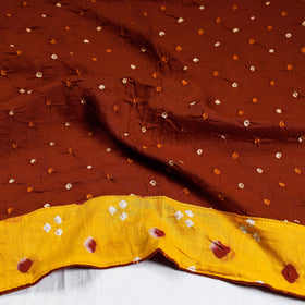 Buy Rangoli Bandhani Tie-Dye Cotton Blouse Piece Online at iTokri.com