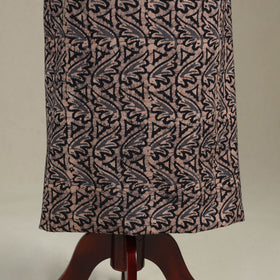 Brown - batik patchwork cotton unstitched kurta material