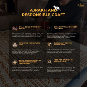 Brown - bead work embroidery printed cotton unstitched