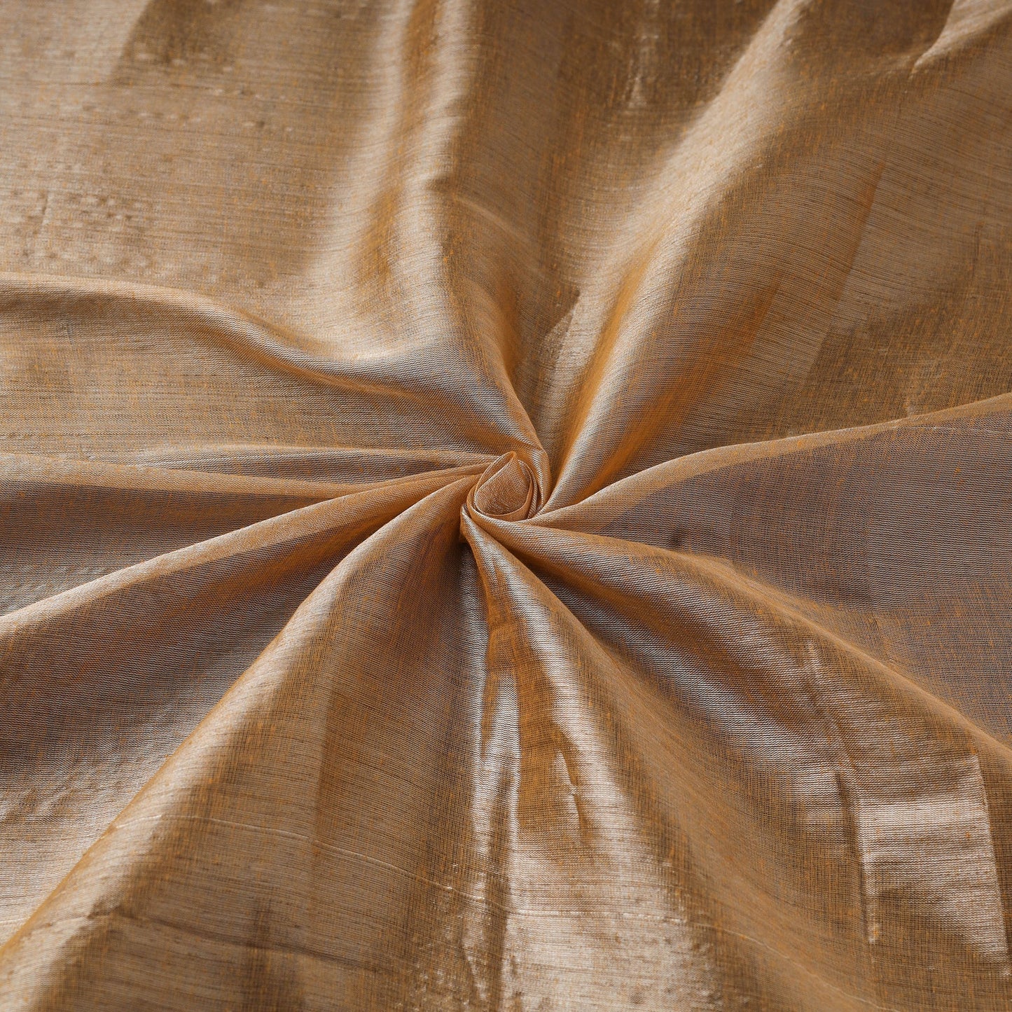 Bengal fine tissue zari plain fabric 12 - handcrafted