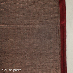 Buy Brown Bengal Fine Tissue Zari Saree Online at iTokri.com