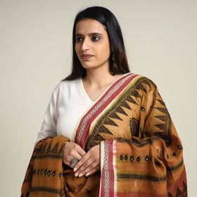 Kantha Embroidery Dupatta 