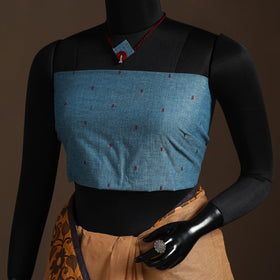 Brown Bengali Tant Saree with Matching Jewellery & Blouse