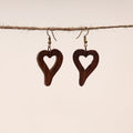  Hand Carved Sheesham Wood Earring Online in India 