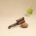 Bijnor hand carved sheesham wooden comb (large) 01