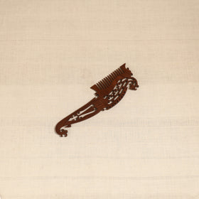 Bijnor hand carved sheesham wooden comb (large) 06