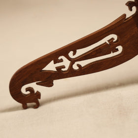 Bijnor hand carved sheesham wooden comb (large) 11