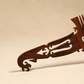 Bijnor hand carved sheesham wooden comb (large) 15