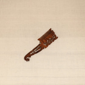 Bijnor hand carved sheesham wooden comb (large) 15