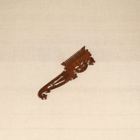 Bijnor hand carved sheesham wooden comb (large) 20