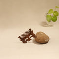 Bijnor hand carved sheesham wooden comb (medium) 29