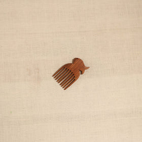 Bijnor hand carved sheesham wooden comb (small) 32