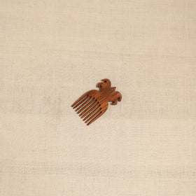 Bijnor hand carved sheesham wooden comb (small) 33