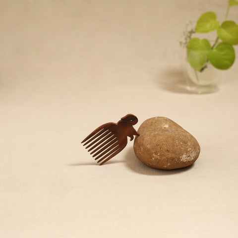 Bijnor hand carved sheesham wooden comb (small) 36