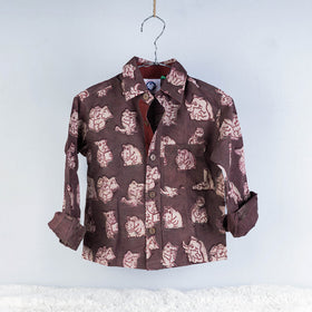 Block Printed Kids Shirt
