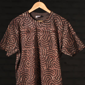 Buy Bindaas Block Art Printed Cotton Round Neck T-shirt Online at iTokri.com