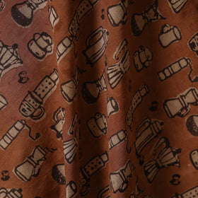 Bindaas cotton natural dyed fabric 11 - handcrafted