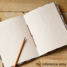 Buy Bindaas Fabric Cover Handmade Paper Notebook Online at iTokri.com