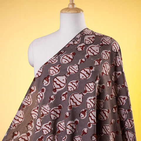  Bindaas Natural Dyed Cotton Block Print Fabric