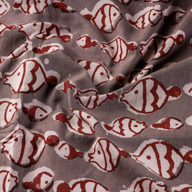  Bindaas Natural Dyed Cotton Block Print Fabric