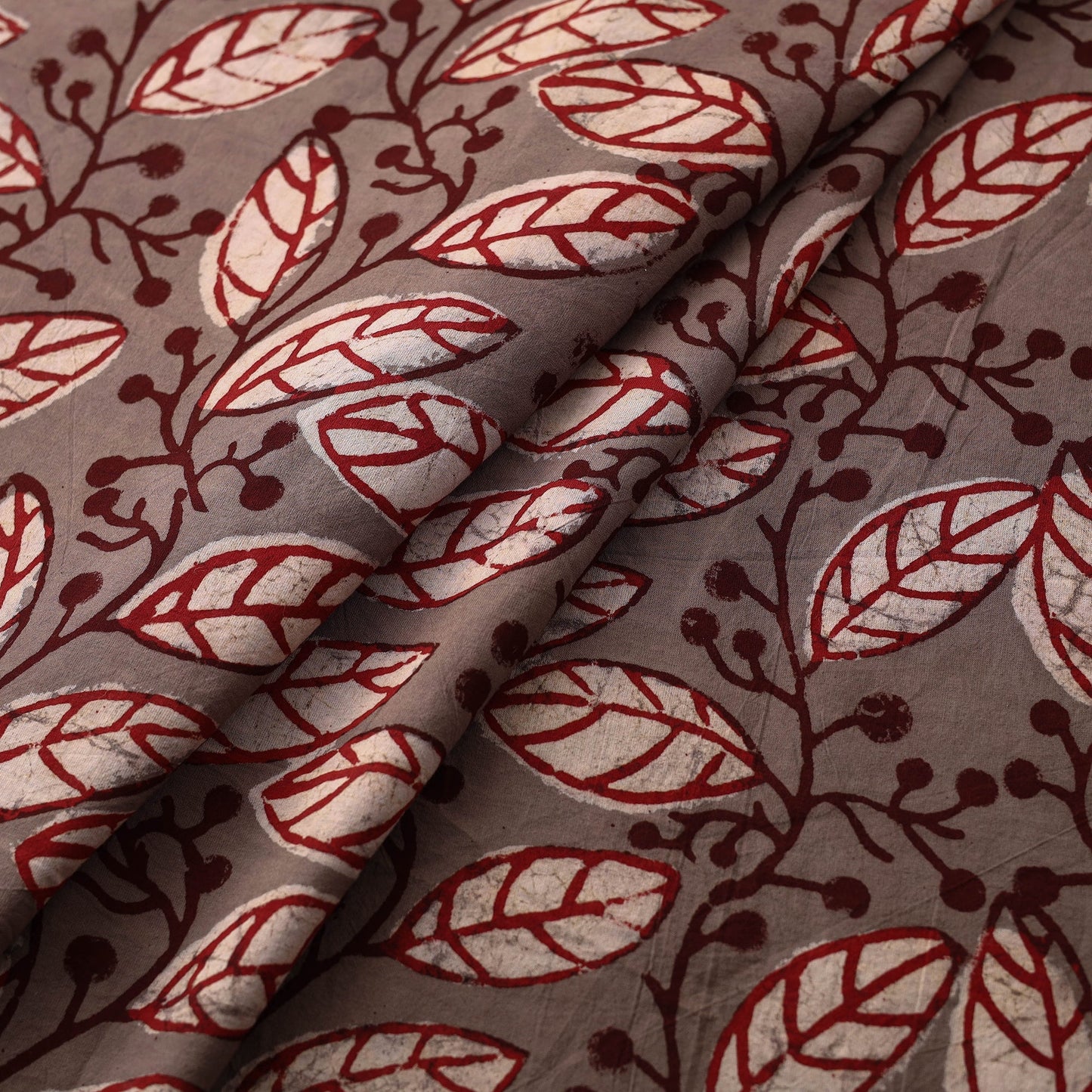  Bindaas Natural Dyed Cotton Block Print Fabric