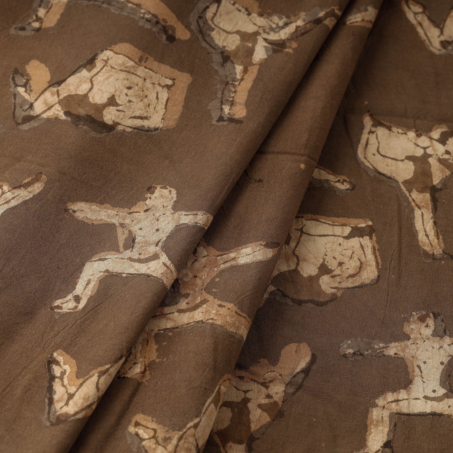 Bindaas Block Printed Cotton Natural Dyed Fabric