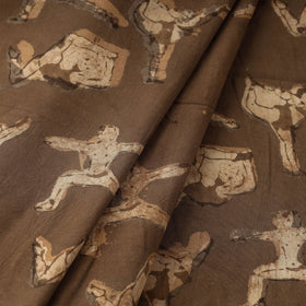 Bindaas Block Printed Cotton Natural Dyed Fabric