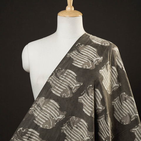 Buy Bindaas Block Art Printed Natural Dyed Cotton Fabric Online l iTokri.com