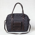 Black Marudhara Block Printed Sling Bag