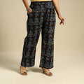 Buy Block Print Cotton Ajrakh Palazzo 