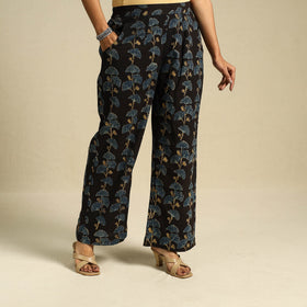 Buy Block Print Cotton Ajrakh Palazzo 