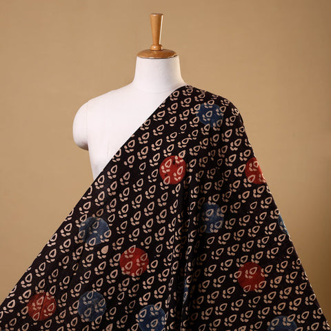  Block Print Cotton Natural Dyed Ajrakh Fabric