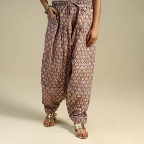 Buy Block Print Cotton Sanganeri Salwar