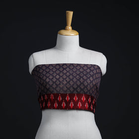 Brown - woollen blouse piece 61 - handcrafted