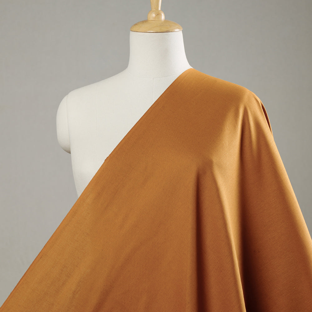 Brown - bronze flex cotton prewashed fabric - handcrafted